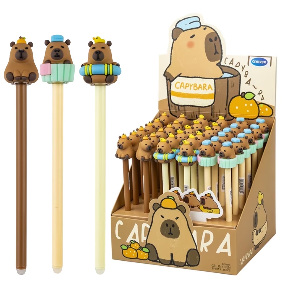 ΣΤΥΛΟ CAPYBARA ERASABLE CENTRUM 13081235 (ΜΕΛΑΝΗ ΠΟΥ ΣΒΗΝΕΙ (24)
