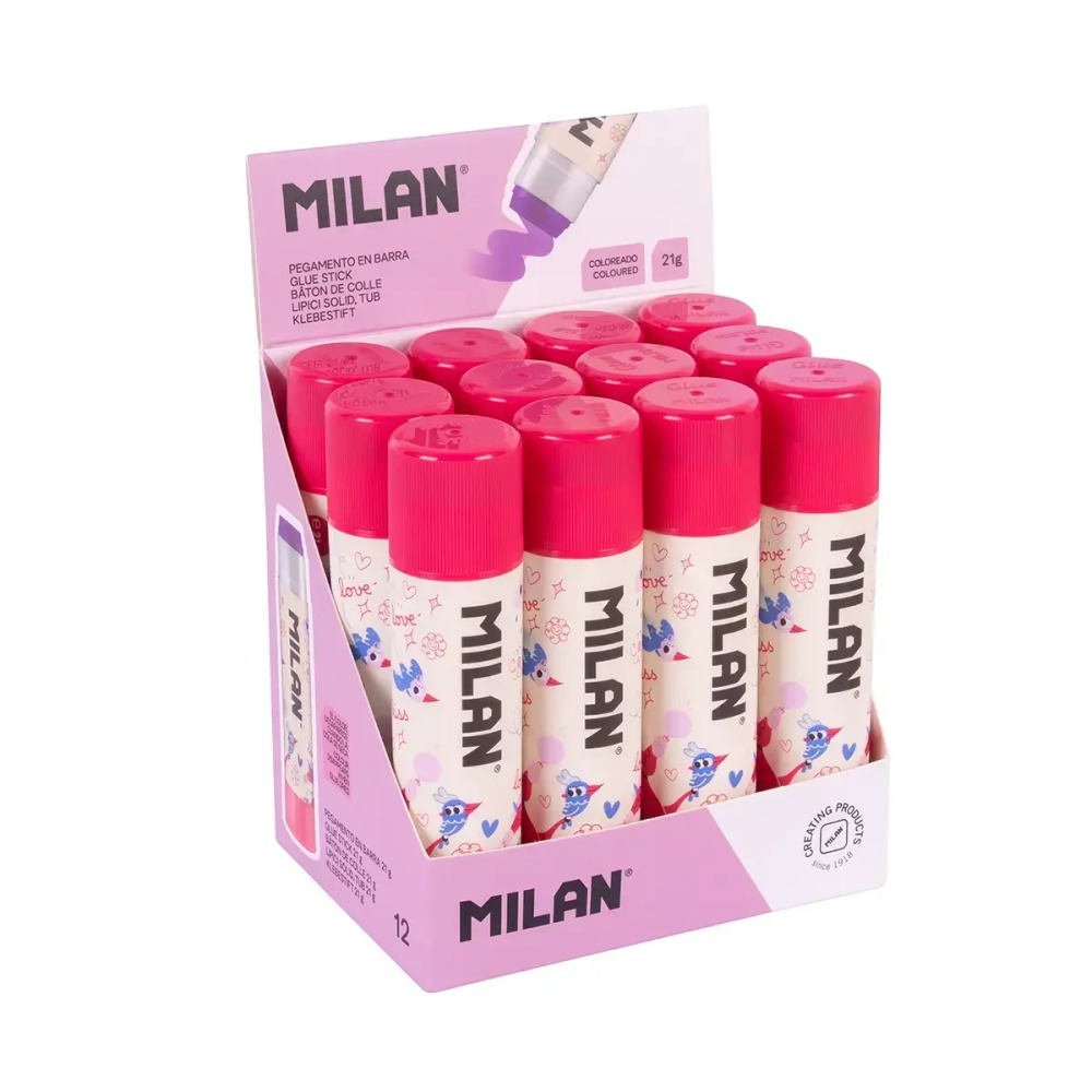 ΚΟΛΛΑ MILAN STICK .21GR FAIRY TALE VIOLET (ΣΤΑΝΤ 12 ΤΕΜ.) 4415912FLC