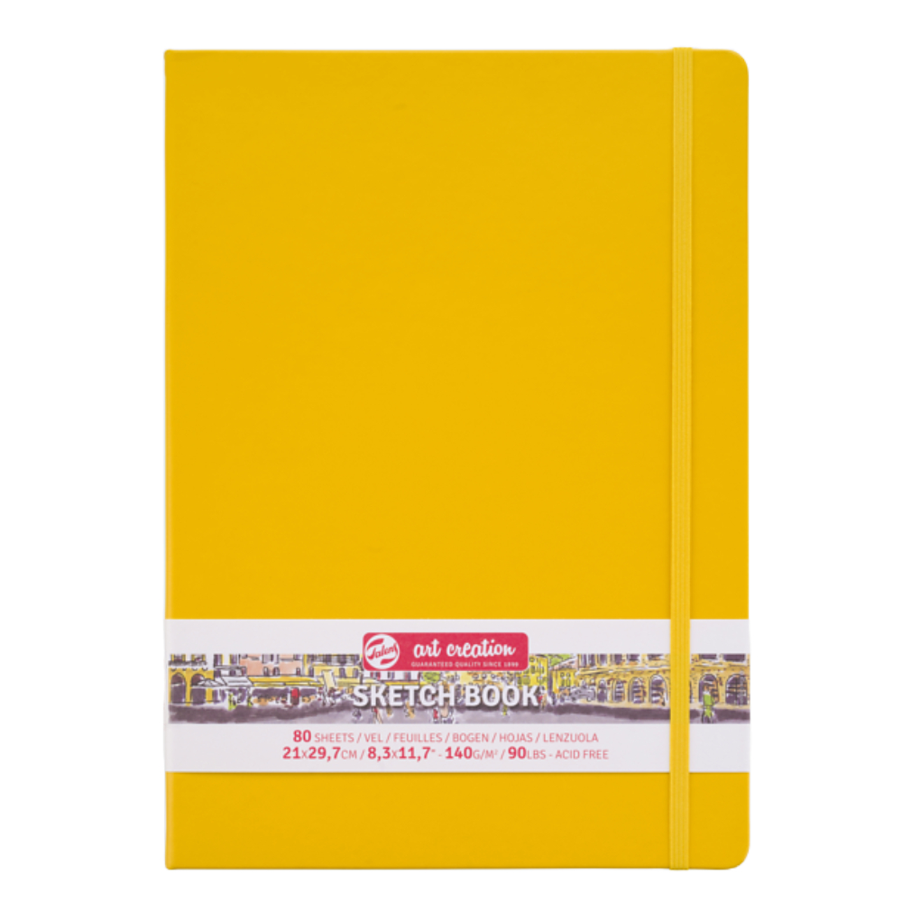 ΜΠΛΟΚ TALENS SKETCHBOOK 21 X 30 ΔΕΜΕΝΟ 9314113M GOLDEN YELLOW