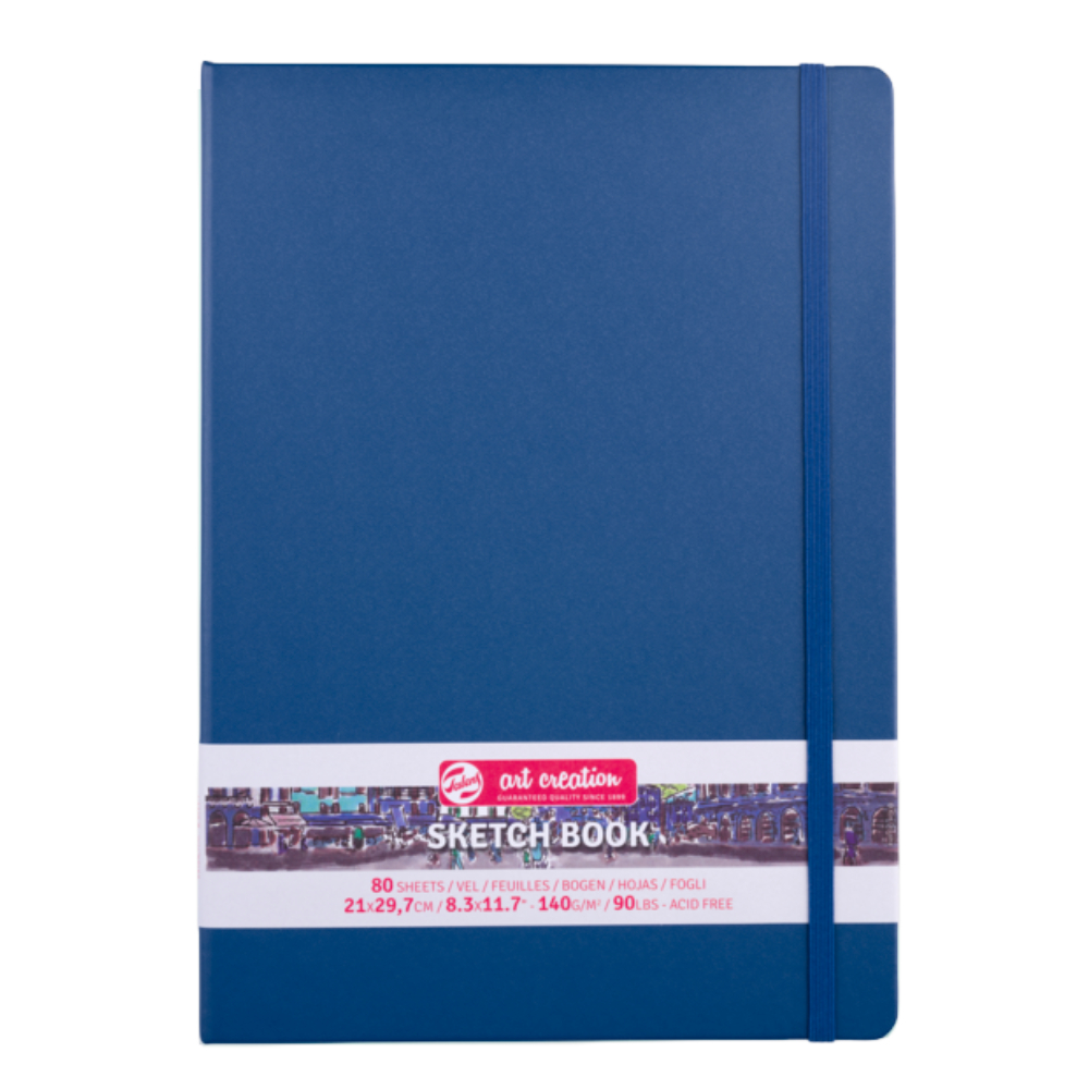 ΜΠΛΟΚ TALENS SKETCHBOOK 21 X 30 ΔΕΜΕΝΟ 9314233M NAVY BLUE