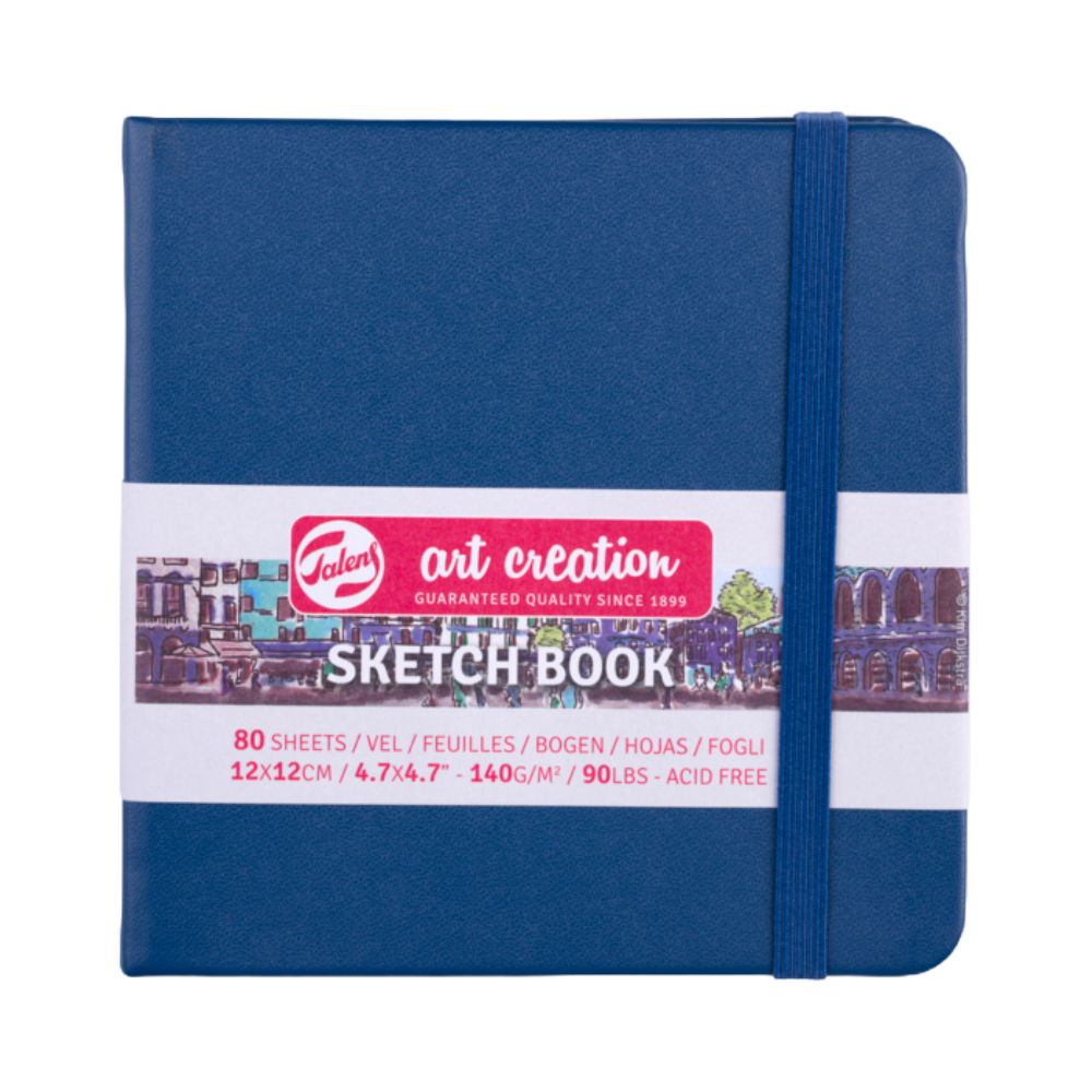 ΜΠΛΟΚ TALENS SKETCHBOOK 12 X 12 ΔΕΜΕΝΟ 9314234M NAVY BLUE