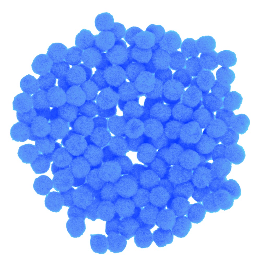 POMPONS 10MM (200 ΤΕΜ) DES-0107 ΧΡΩΜΑ ΜΠΛΕ