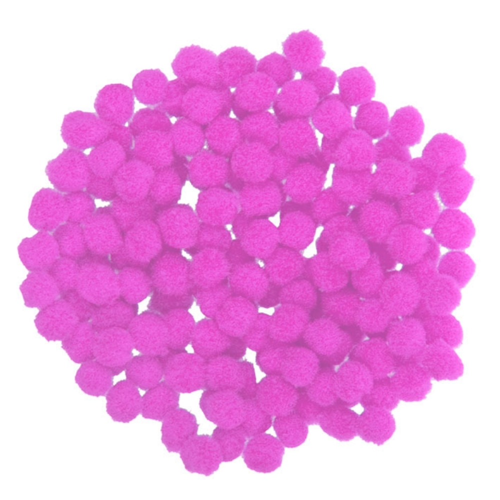 POMPONS 10MM (200 ΤΕΜ) DES-0112 ΧΡΩΜΑ ΡΟΖ