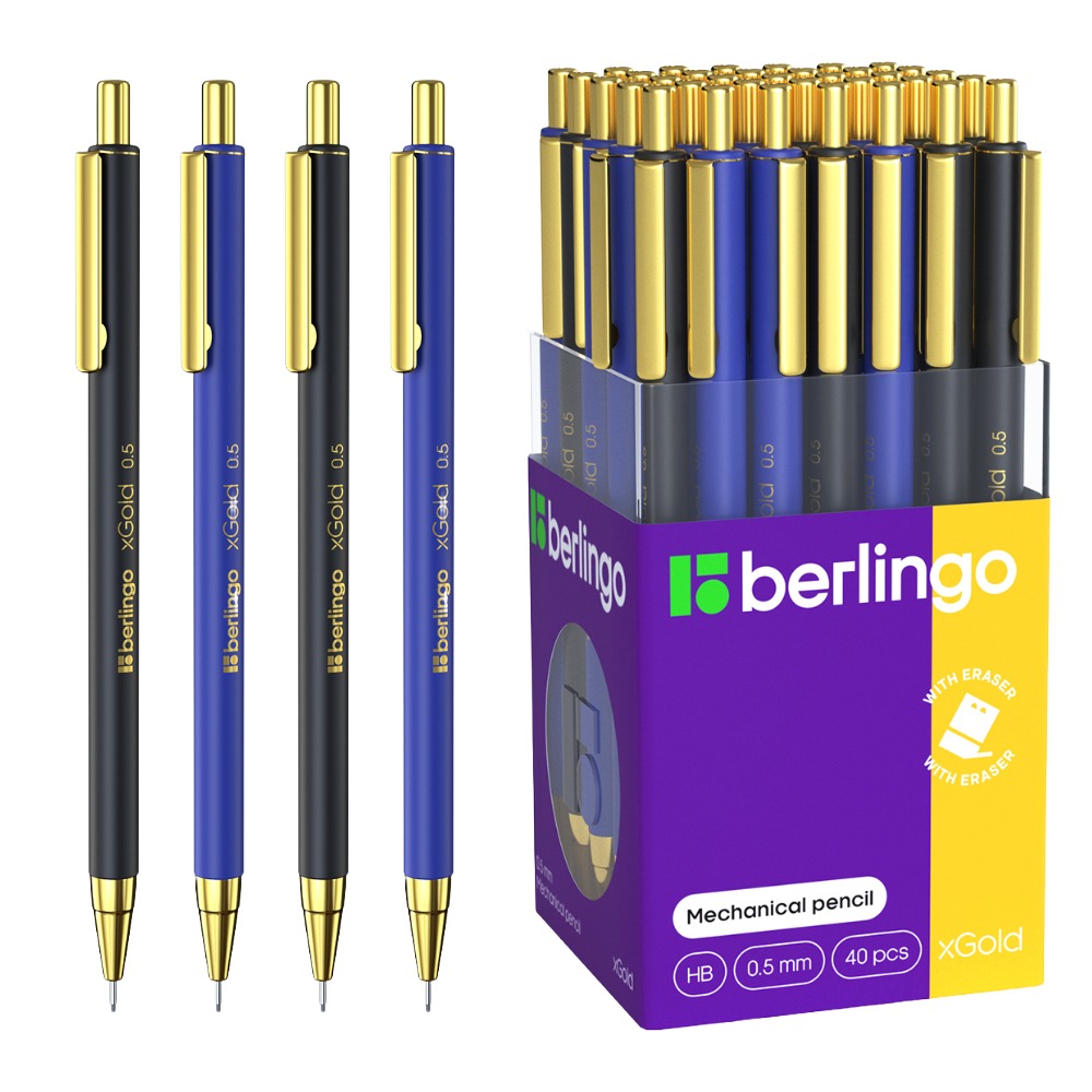 ΜΗΧΑΝΙΚΟ ΜΟΛΥΒΙ BERLINGO 0.5 xGold ΑΣΣΟΡΤΙ ΧΡΩΜΑΤΑ (+ΓΟΜΑ) 285413 (40)